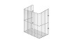 Cesto abatible lavanderia 8013-C M400 Cesto Abatible Lavanderia 8013-c M400