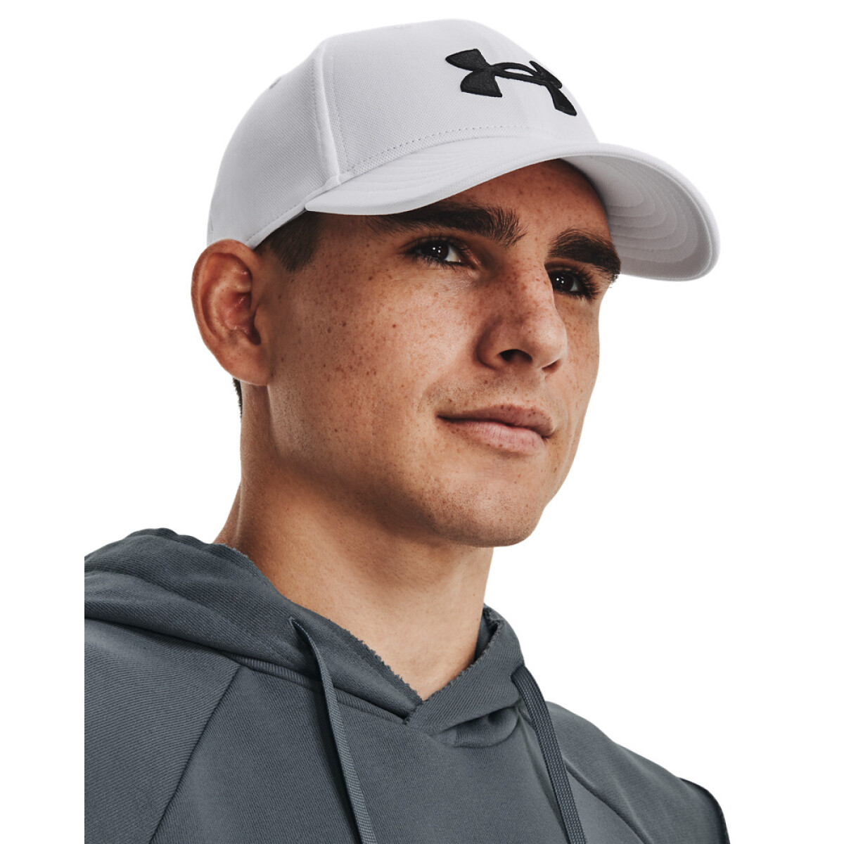 Men's UA Blitzing Adj-RED - WHT-100 