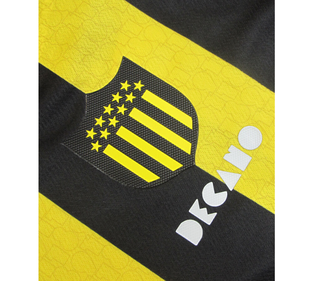 Camiseta Peñarol Decano Amarillo/Negro