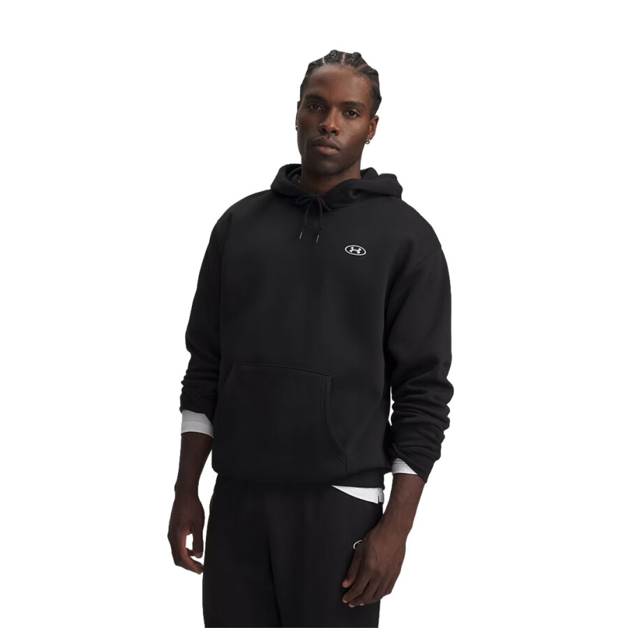 Canguro de Hombre Under Armour Ua Rival Flc Hoodie Negro