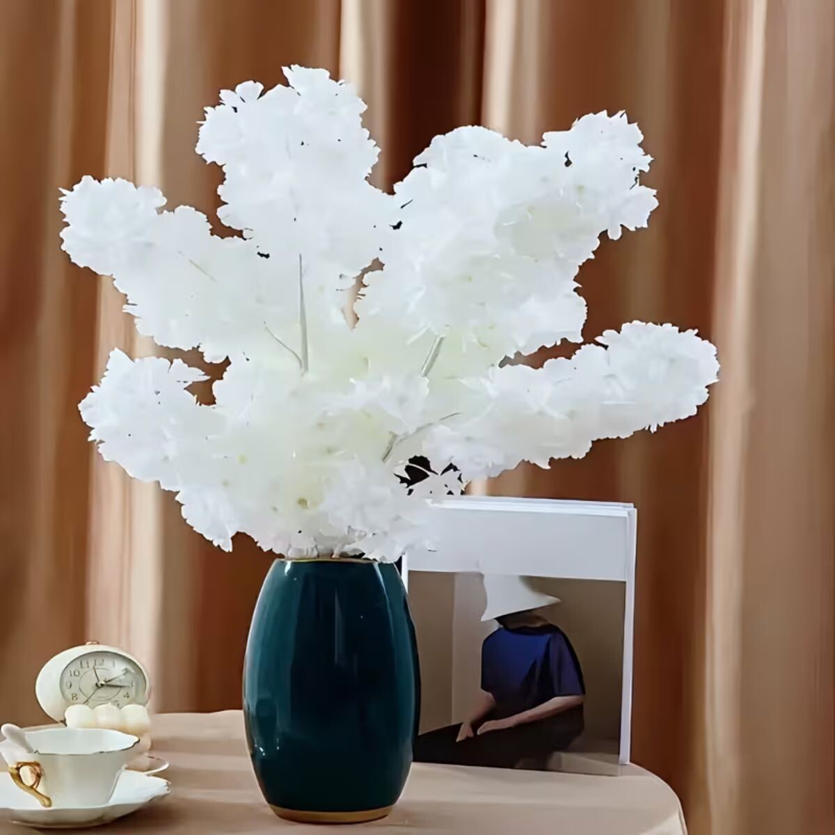 Rama de Flores Blancas 