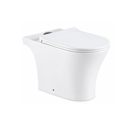 INODORO CON TAPA BLANCO SERIE ANORI BLANCO