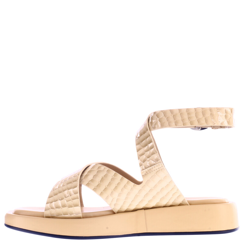 Sandalias de Mujer Miss Carol DALA simil croco Beige