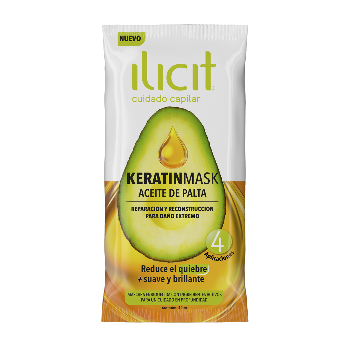 Ilicit Keratinmask Palta 
