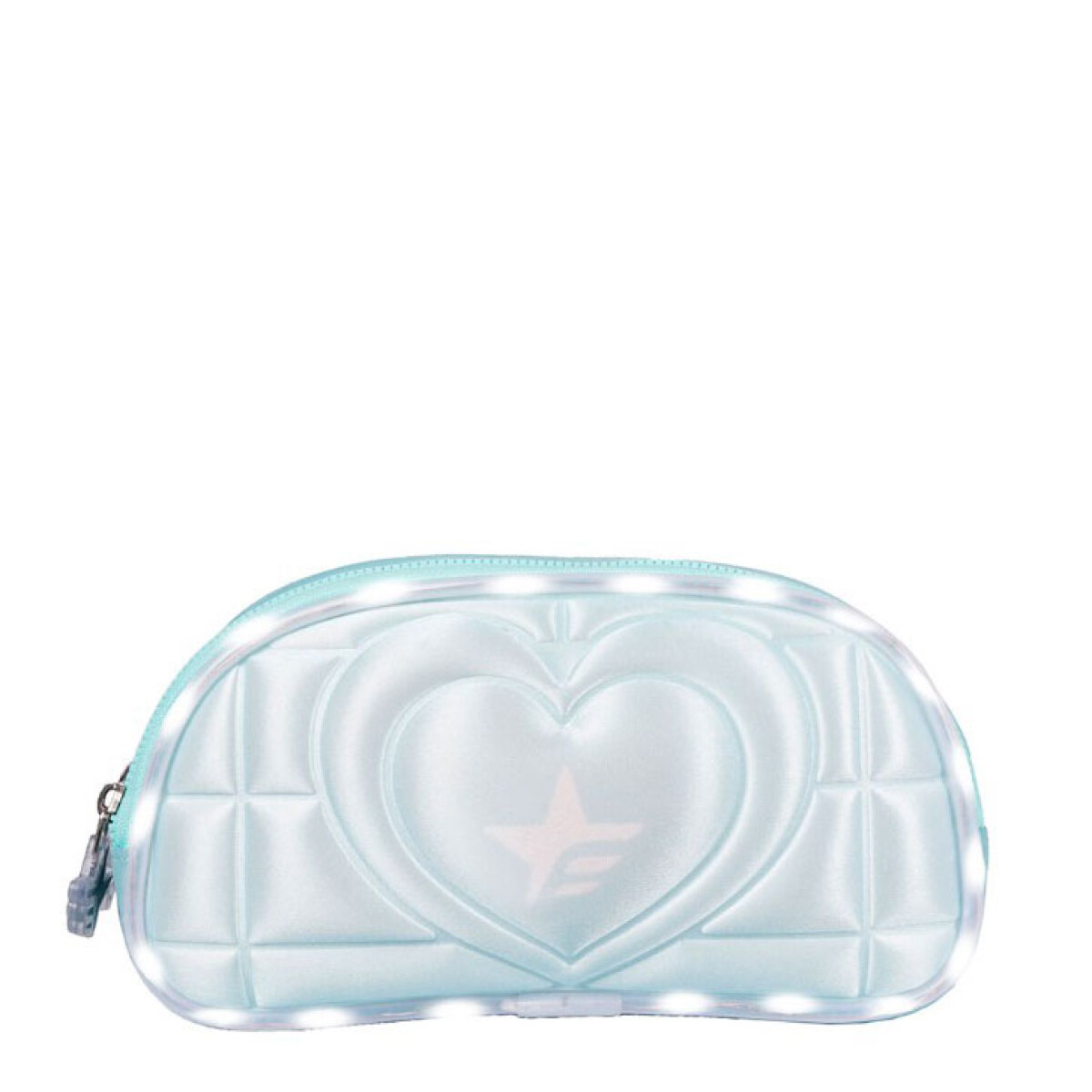 Cartuchera Footy Corazon - Verde Agua 