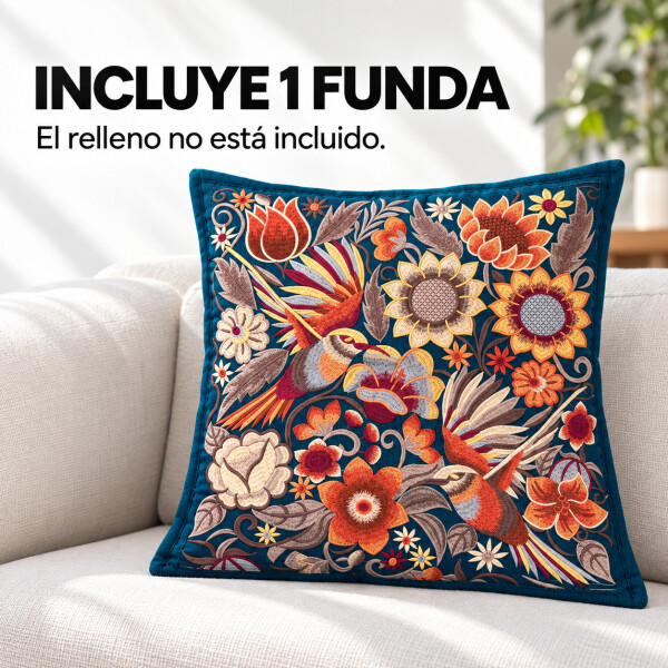 Fundas de Almohadón ZAL 50 x 50 cm Pack x2 Turquesa