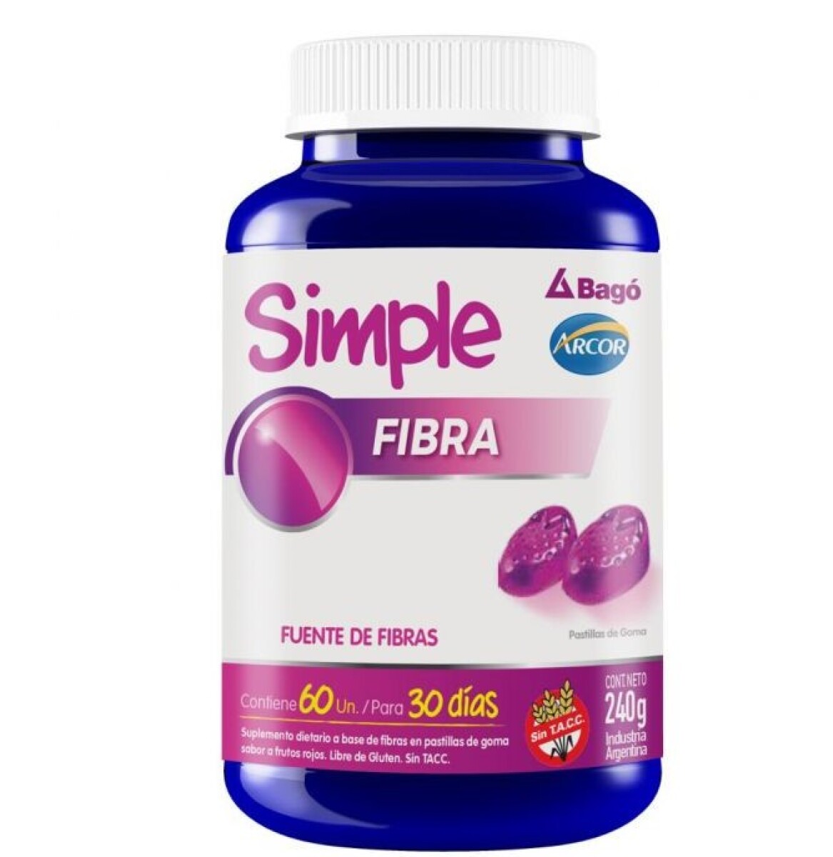 Simple Fibra 60 Unidades 