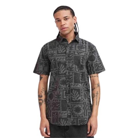 CAMISA REVE S-XXL NEGRO