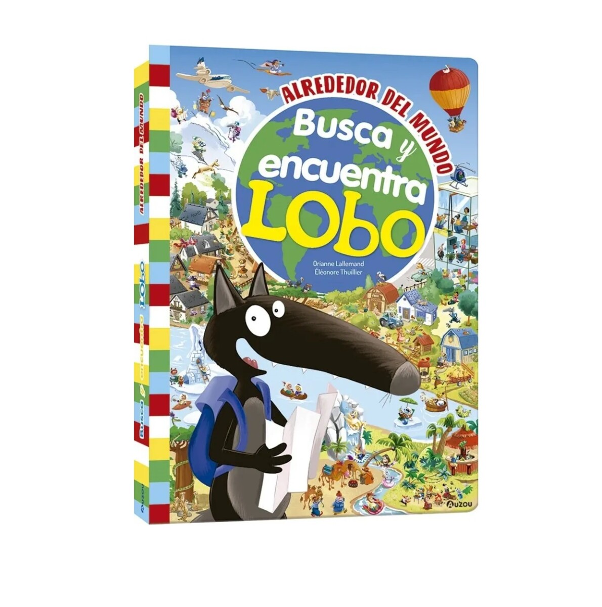 BUSCA Y ENCUENTRA LOBO ALREDEDOR MUNDO 