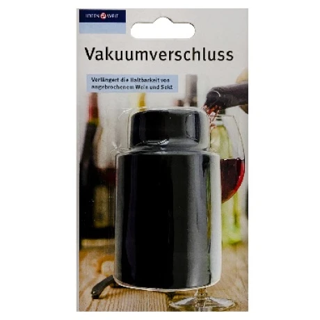 TAPON P/BOTELLA VINO 4.5X7CM EN BLISTER 25282 Q50 TAPON P/BOTELLA VINO 4.5X7CM EN BLISTER 25282 Q50