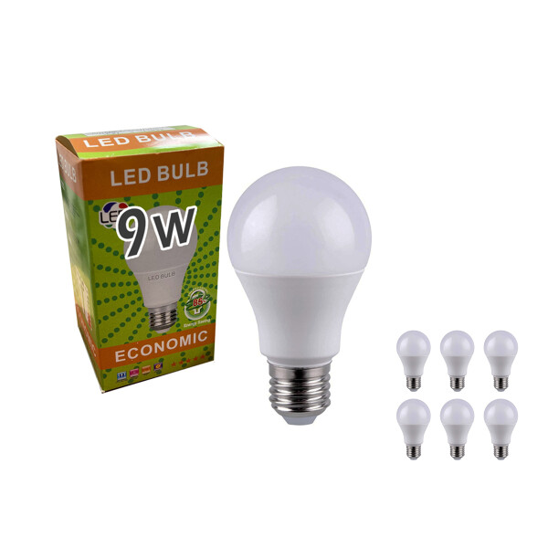 Bombita De Luz Led 9w Pack De 6 Bombita De Luz Led 9w Pack De 6