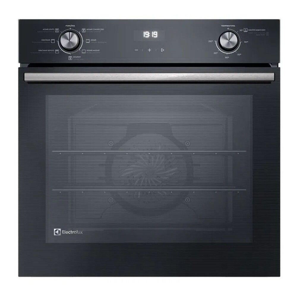 Horno de Empotrar Eléctrico 80Lts Negro