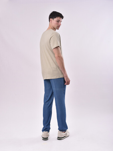 REMERA NAUPLIA VERDE GRISACEO