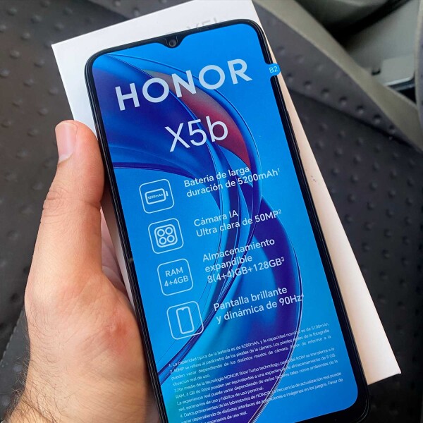 Honor X5b 4g 4/128gb NEGRO