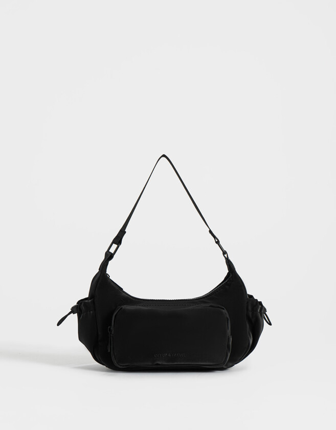 Bandoleras Deportivo Bandolera Multipocket "get Up & Travel" - Negro