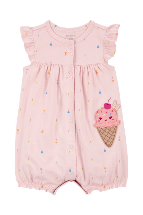 Monito bombachudo de algodón diseño helados Sin color