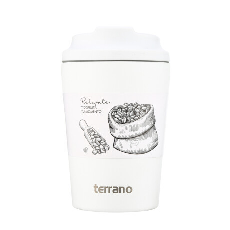 Vaso Térmico 350mL. Blanco