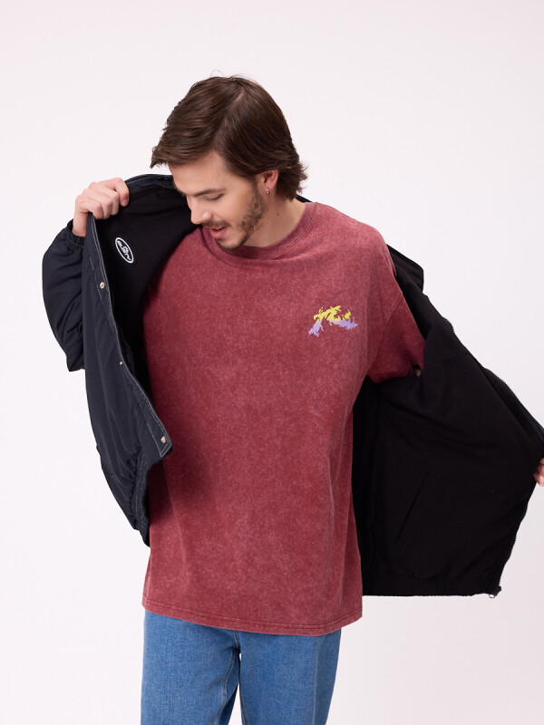 CAMPERA WOLLO RUSTY Negro