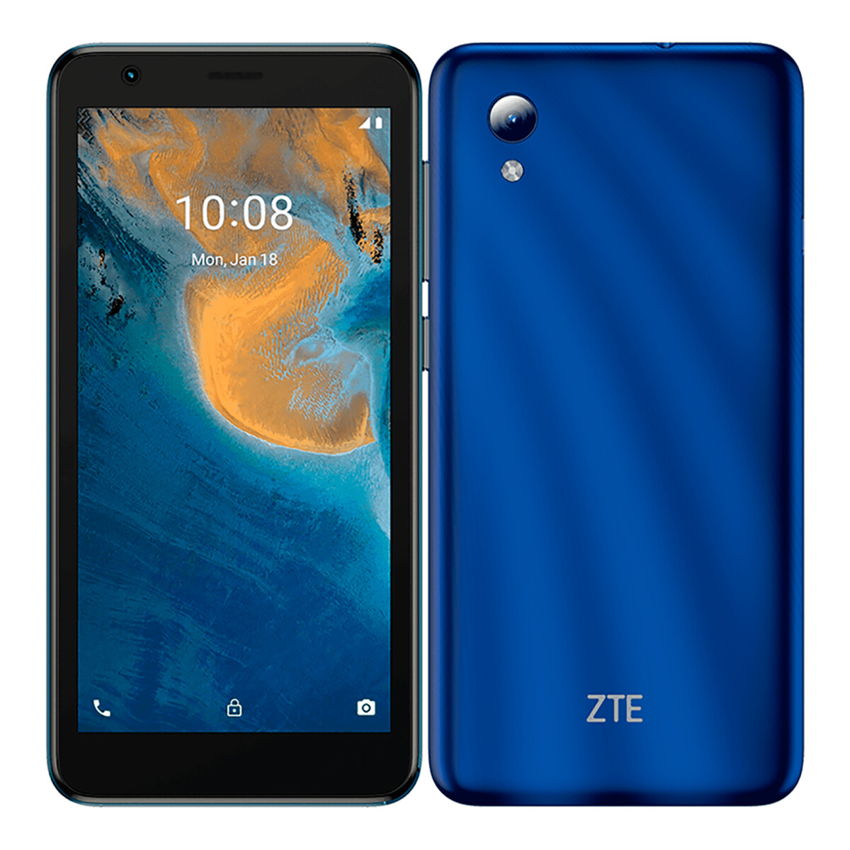 Zte - Smartphone Blade A31 Lite - 5" Multitáctil Tn. Dualsim. 4G. 4 Core. Android 11. Ram 2GB / Rom - 001 