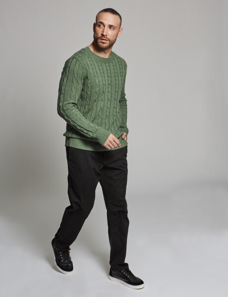 Pantalón comfort jogger negro