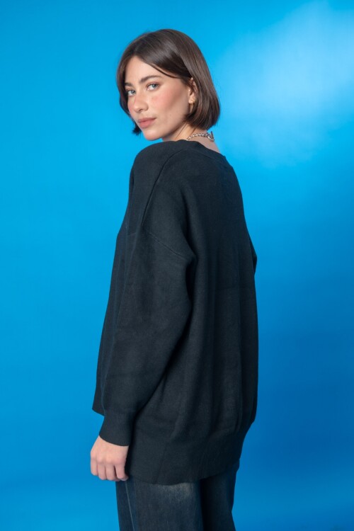 Cardigan Diana Negro