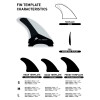 Quillas - Firewire - Velox - Set 5 - Large - Sist. Futures