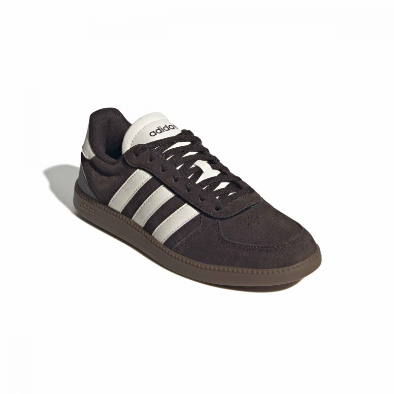 Championes Adidas BREAKNET SLEEK Mujer KK2224 Cafe-blanco