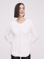 Sweater Aspasia Marfil / Off White