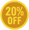 20% Articulos Seleccionados