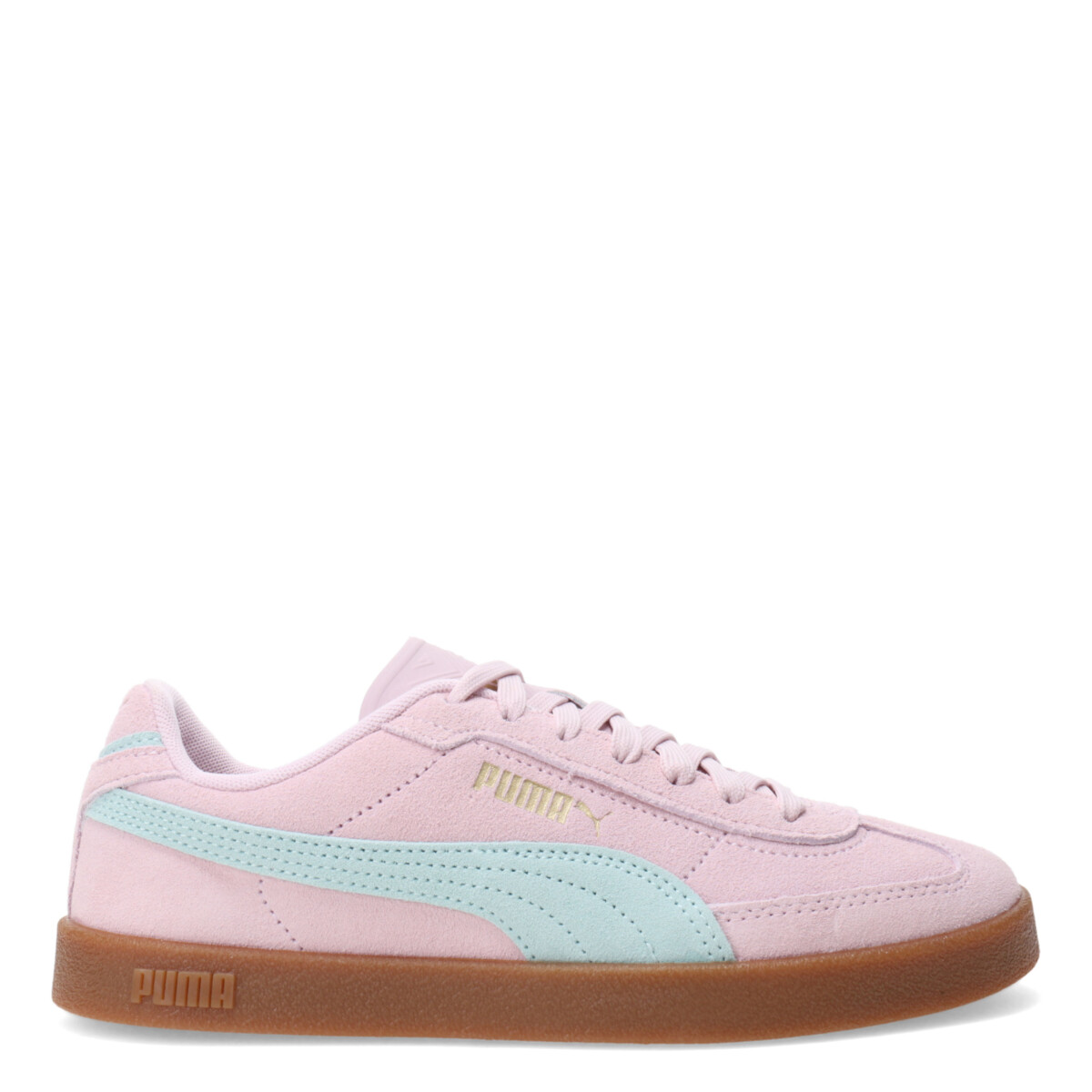 Championes de Mujer Puma Club II Era Suede Puma - Rosa - Verde Agua 