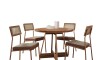 Juego de comedor - Lux Atria Marrón