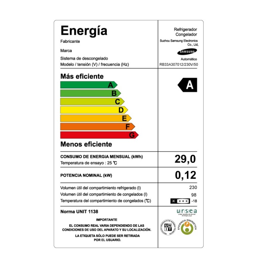 Heladera Bespoke 328 Lts Samsung RB33A307012 - White Heladera Bespoke 328 Lts Samsung RB33A307012 - White