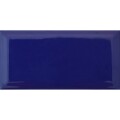 CERÁMICA BISELADA AZUL COBALTO BX "A" 10X20 CM Cerámica Biselada Azul Cobalto Bx "a" 10x20 Cm