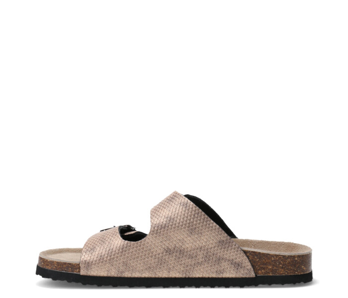 Sandalia BIRKO descalza Pewter