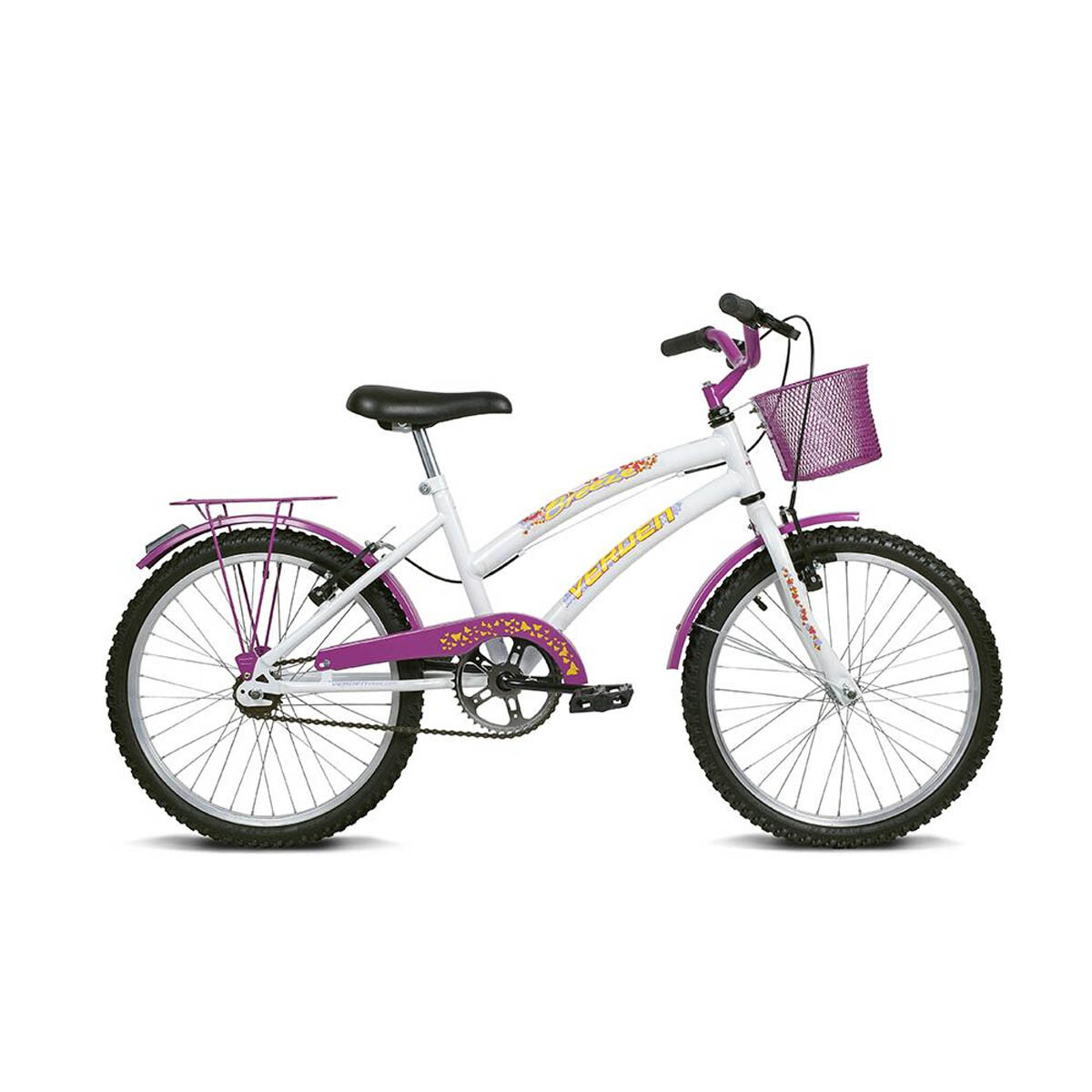 Bicicleta Verden Rod 20 Urbana Juvenil C/ Canasto - Rosa 