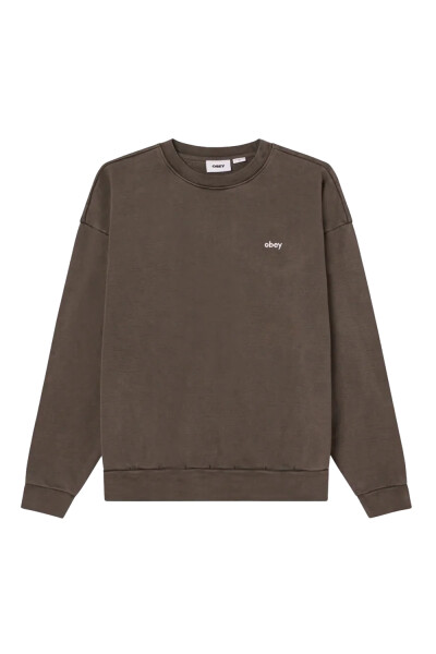 LOWERCASE PIGMENT CREW Negro