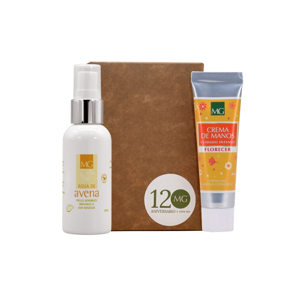 Pack Hidratante – Agua de Avena 60 ml + Crema de Manos 30 ml 