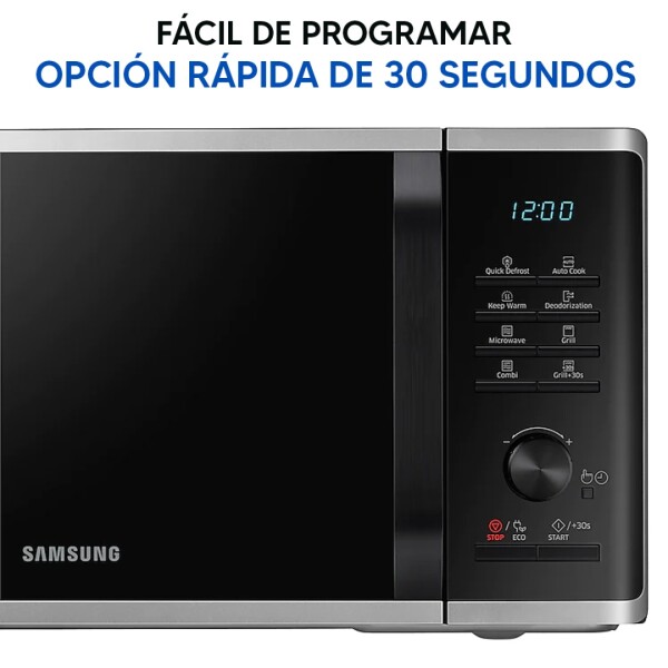 Microondas Samsung Mg23k3515 MICROONDAS SAMSUNG 23L MG23K3515AS AP