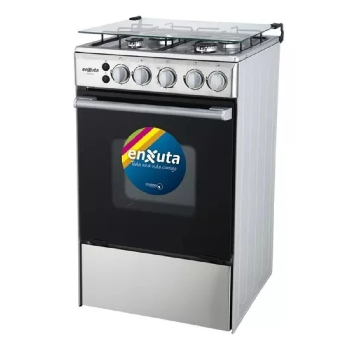 Cocina A Gas Acero Inox Enxuta 