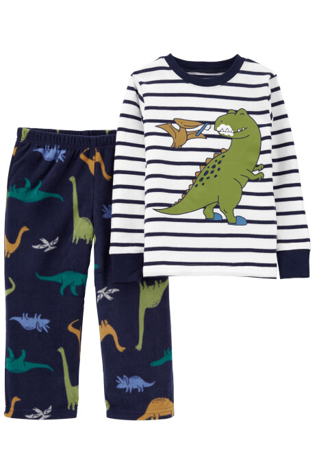 Pijama de dos piezas remera y pantalón micropolar 0