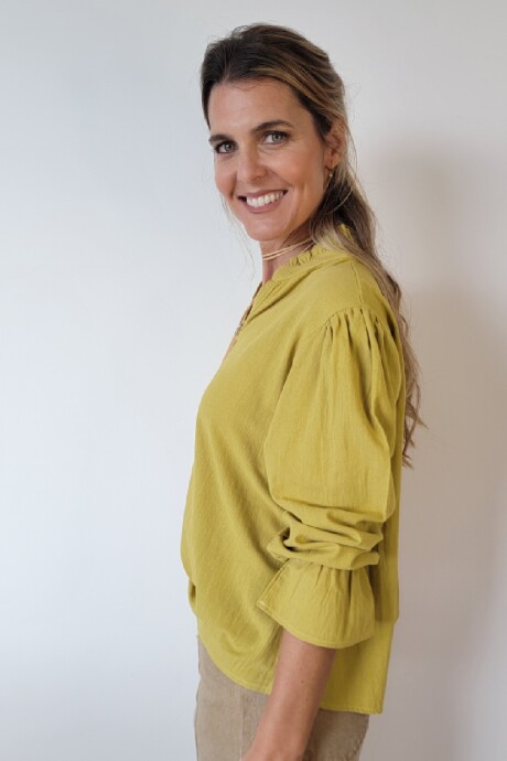Blusa Copenhague Pistacho