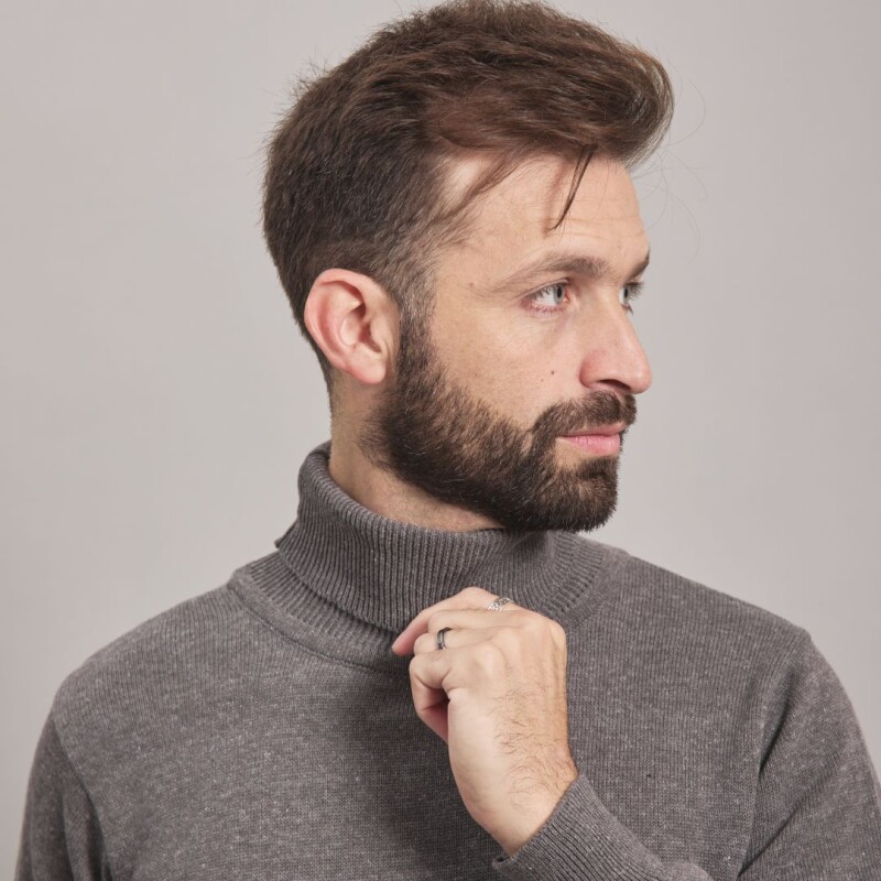 POLERA ROMA GRIS
