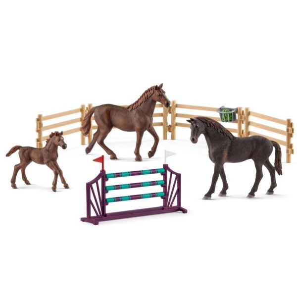 Set Granja De Caballos Shlecih 97 Piezas Juguete Infantil Set Granja De Caballos Shlecih 97 Piezas Juguete Infantil