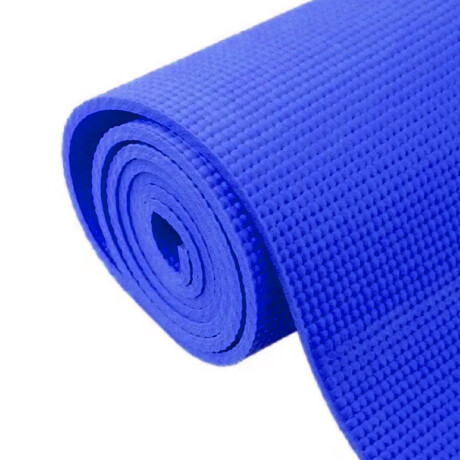 Colchoneta Yogamat Pilates Fitness Abdominales 6mm Azul