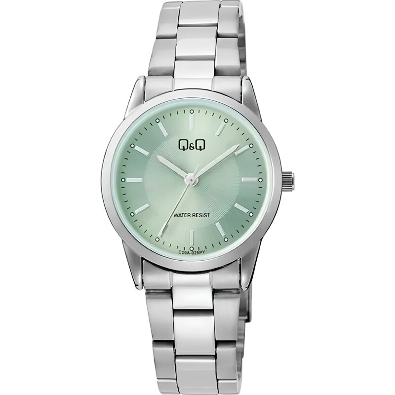 Reloj análogo Q&Q esfera Verde Modelo C09A025PY Reloj análogo Q&Q esfera Verde Modelo C09A025PY