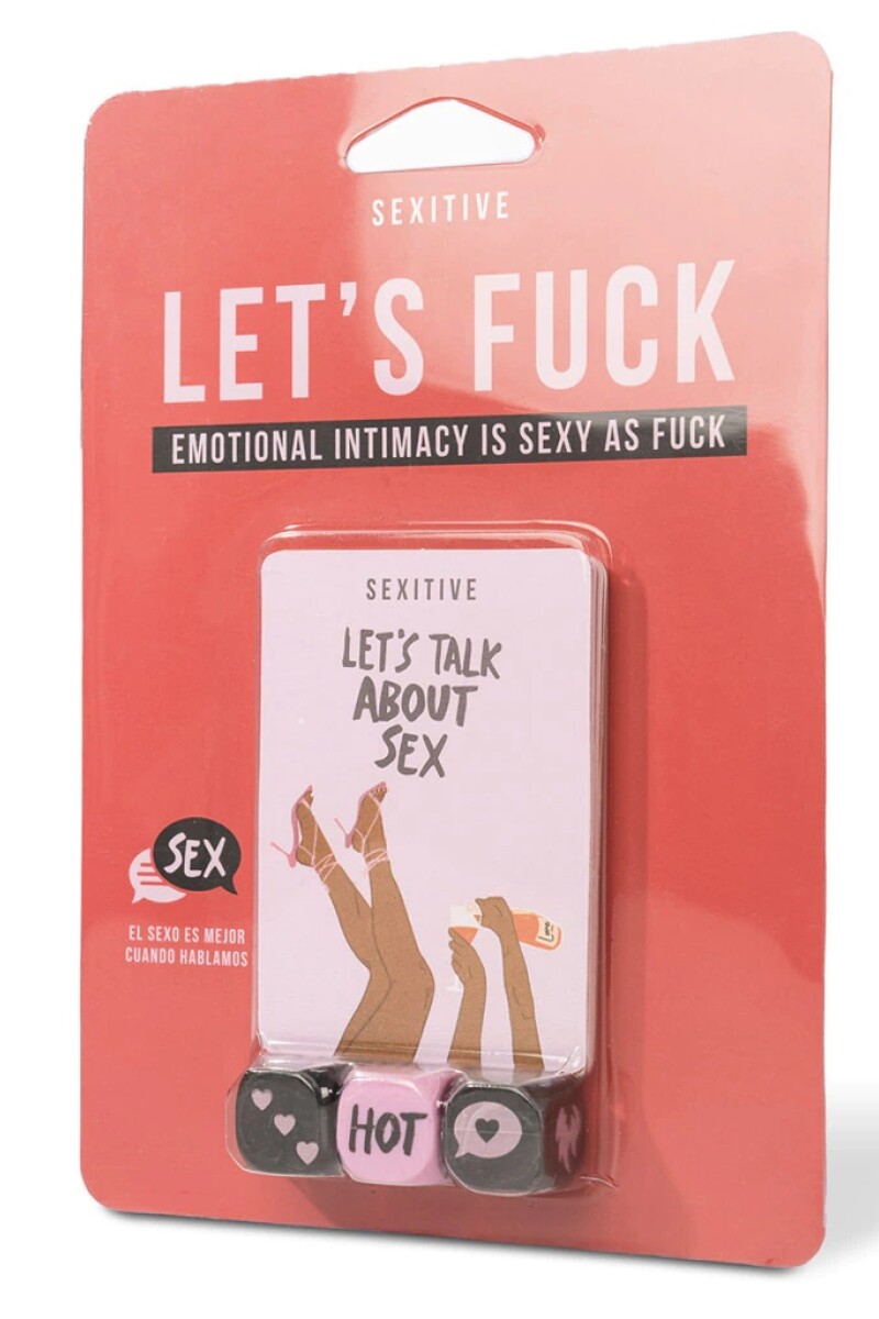 Let`s Fuck Juego de Cartas + Dados