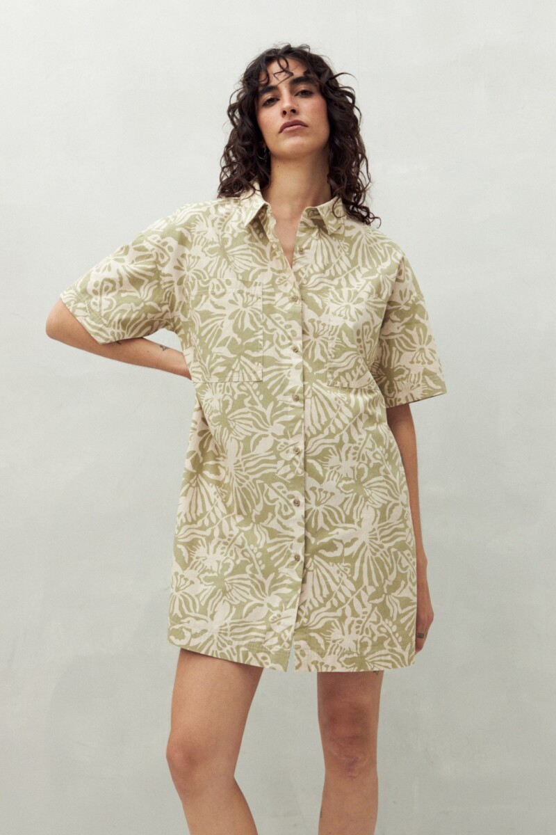 VESTIDO SHIRU Verde