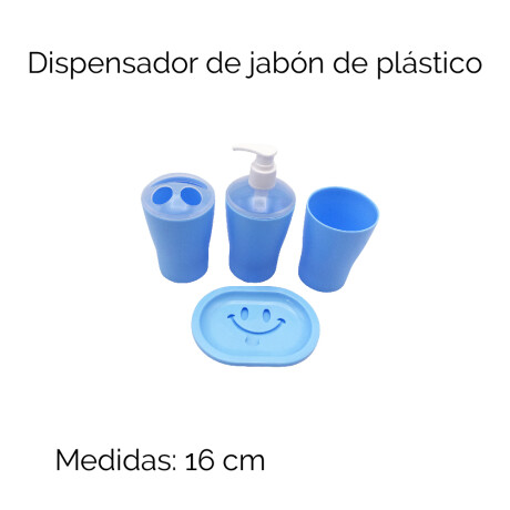 Dispensador Jabón Plástico 4piezas3605 Unica
