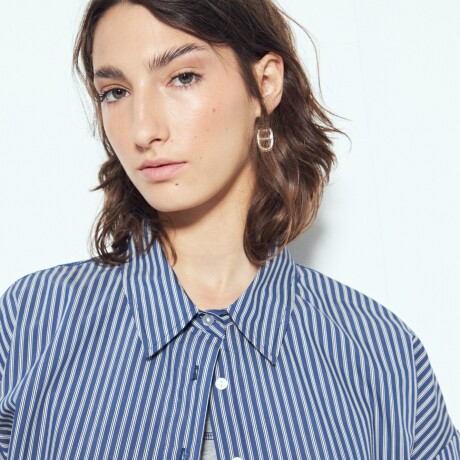 CAMISA CASTILANA Azul Marino