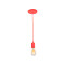 ACDH271 Lámpara Colgante Decorativa Rainbow Rojo